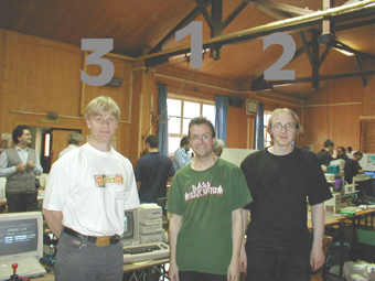 Sieger des 10000m Laufs